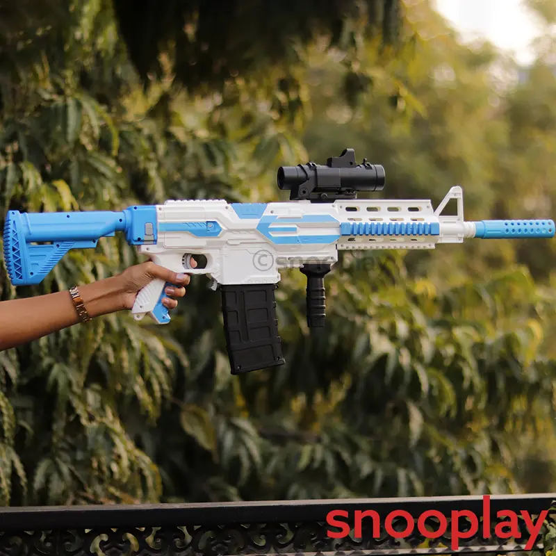 Big Fun Toy's Storm Shooting Submachine Blaster | 20 Soft Foam Bullets (5-14 Years) 1