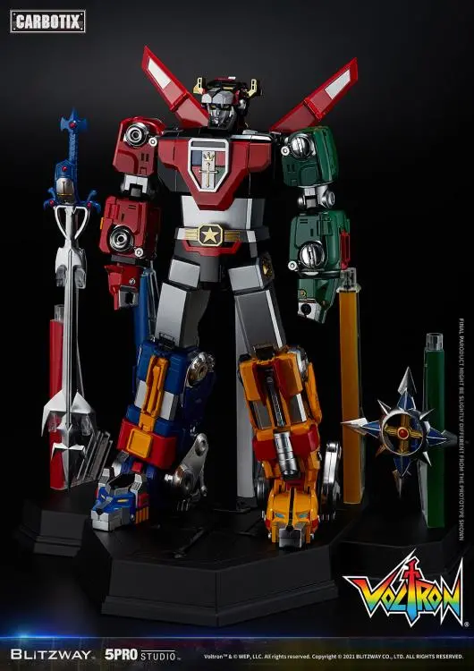 Blitzway Voltron: Defender Of The Universe Carbotix Series Voltron Action Figure 1