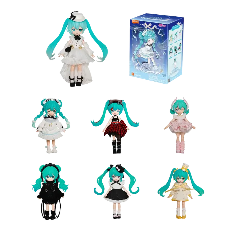 Blokees Daalamode Series Hatune Miku Sonata Prologue Mystery Box Trading Figure Set Of 6 1