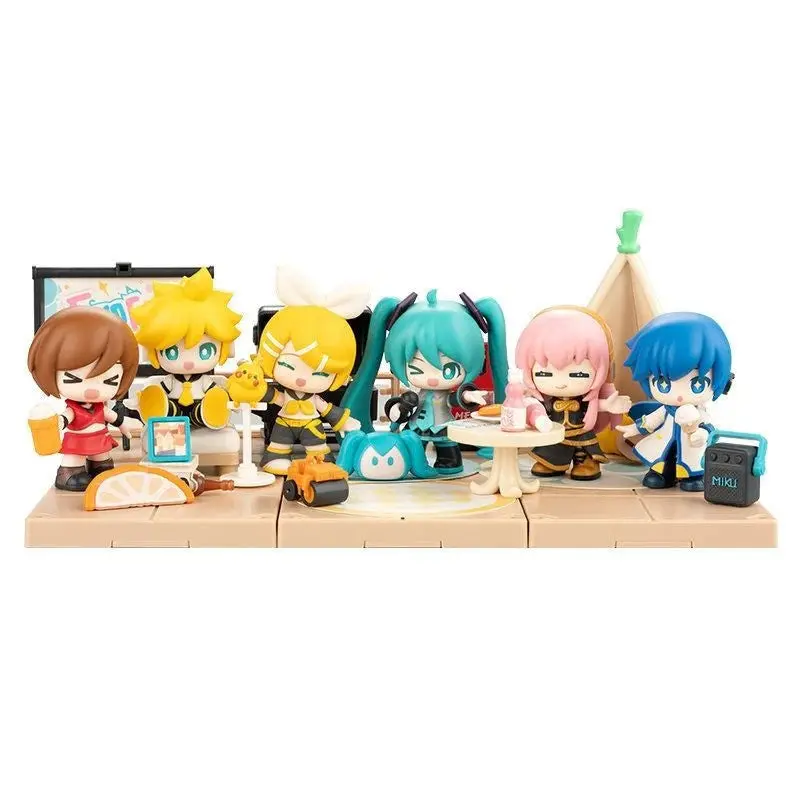 Blokees Daavibe Series Vb01 Hatsune Miku Terrace Party Mystery Box Trading Figure Set Of 6 1