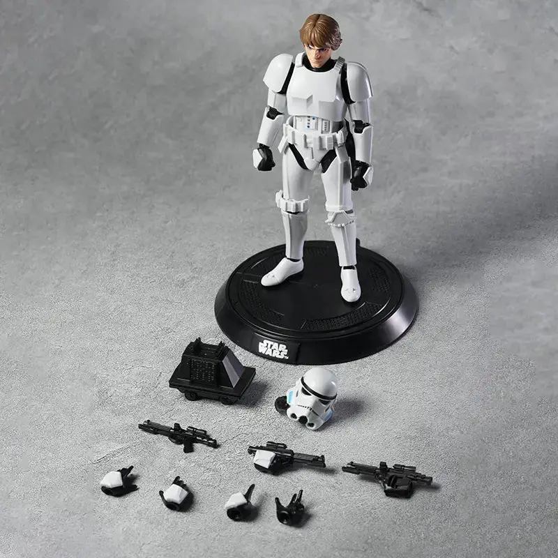 Blokees Star Wars Champion Class 04 Luke Skywalker Stormtrooper Disguise Version (A New Hope) Model Kit 1