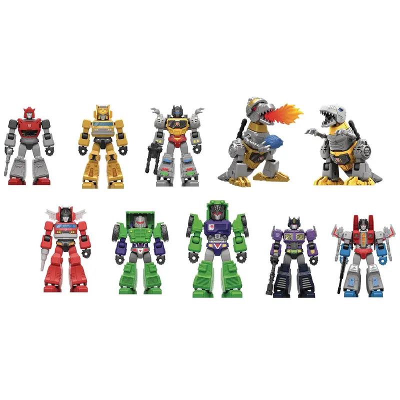 Blokees Transformers Model Kits Experience Galaxy Version #02 Sos Mystery Box Trading Figure Set Of 9 1