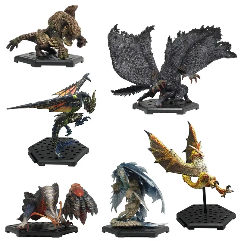 Capcom Figure Builder Monster Hunter Plus Vol 23 Trading Figures Box Set Of 6 1