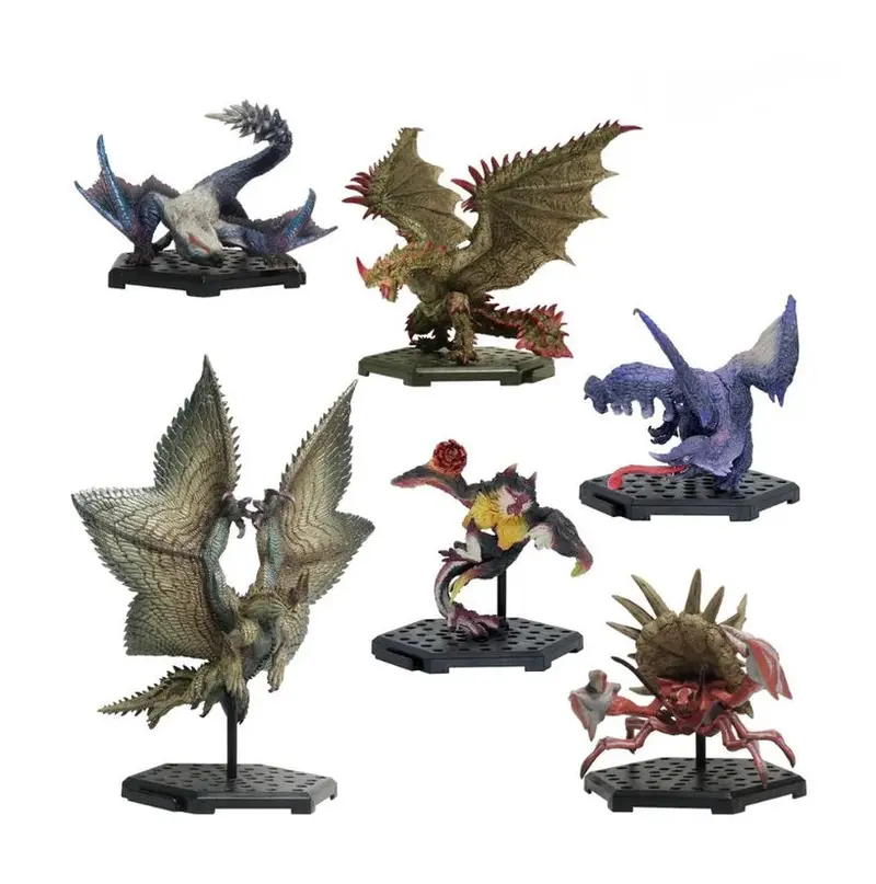 Capcom Figure Builder Monster Hunter Plus Vol 24 Trading Figures Box Set Of 6 1