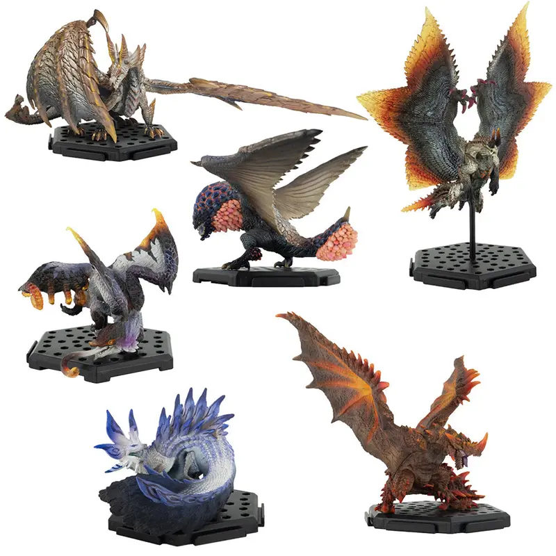 Capcom Figure Builder Monster Hunter Plus Vol 26 Trading Figures Box Set Of 6 1