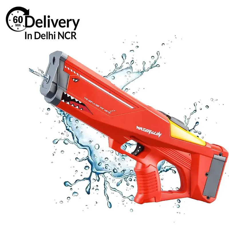 Cartoon Theme Electric Water Holi Pichkari - High Pressure Pichkari | Capacity - 550Ml 1