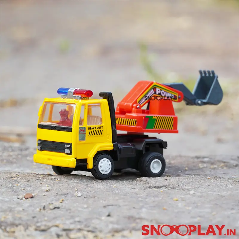 Centy Excavator Pullback Toy Truck (1-4 Years)| Assorted Colors 1