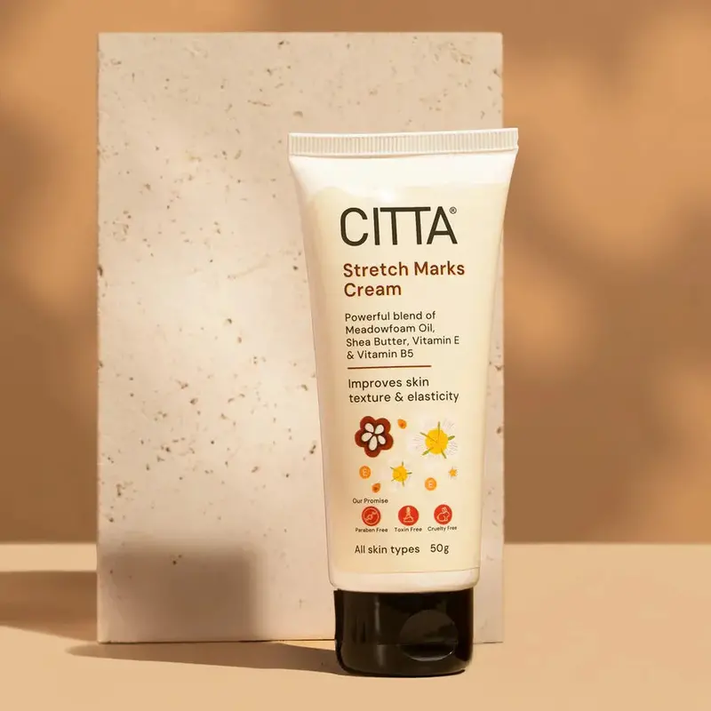 Citta Stretch Marks Cream | Shea & Cocoa Butter Blend With Vitamin E For Smooth, Elastic Skin 1