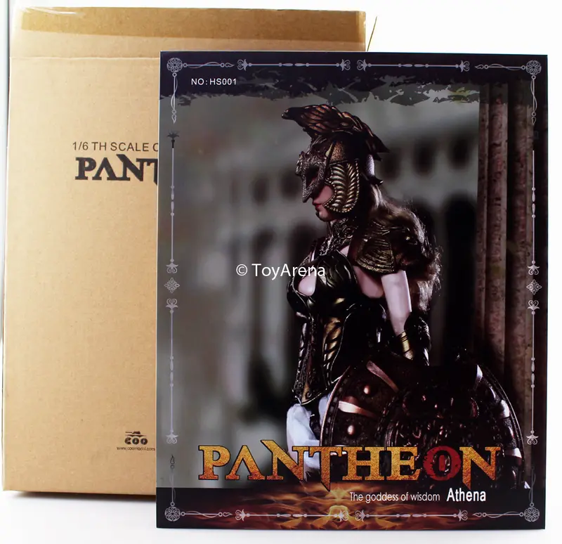 Coo Model 1/6 Pantheon Athena (Goddess Of Wisdom) Scale Figure 1
