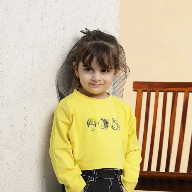 Cookie Pookie Sunny Smiles Knitted Top 1