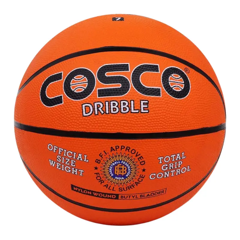 Cosco Dribble Basketball Size 7 Molded Rubber - 13013 (15 Years Till Grown Ups) 1