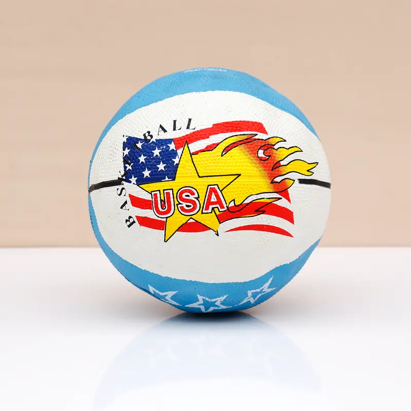 Cosco Multi Graphic Size 3 Rubber Basketball - 13011 (4-6 Years) 1
