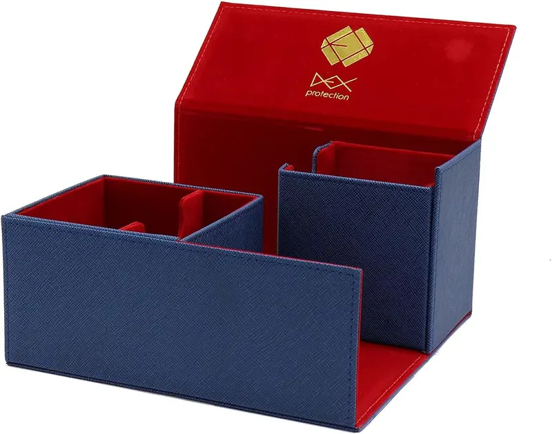 Creation Line Dex Protection Deck Box Large Dark Blue 1