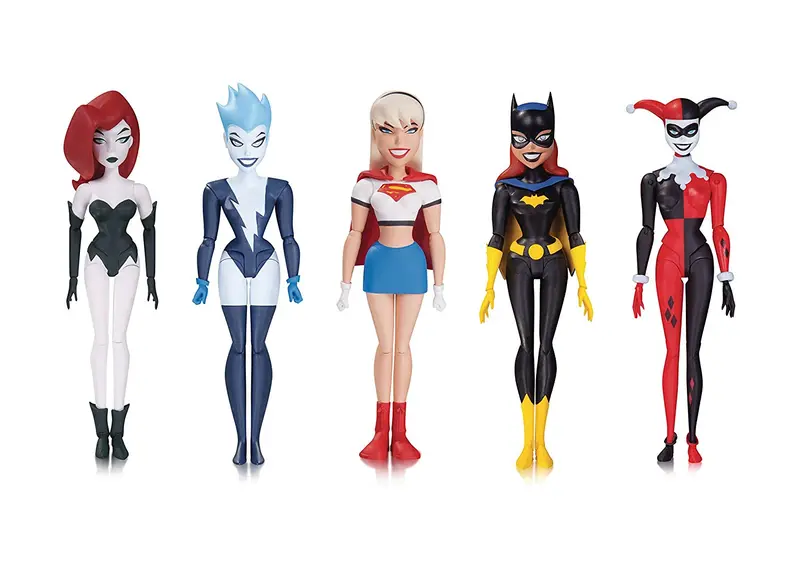 Dc Collectibles Batman: The Animated Series: The New Adventures Girls' Night Out 5 Pack 1