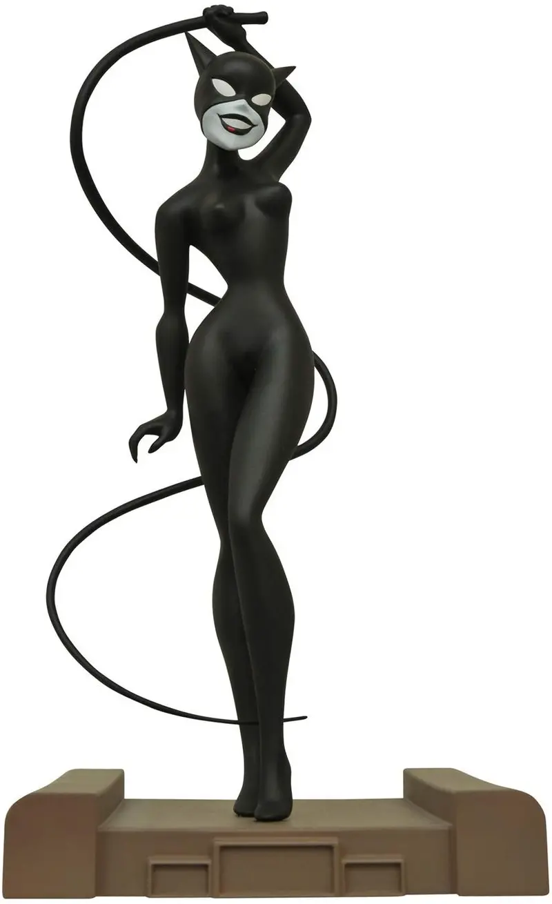 Dc Gallery Select Catwoman Animated Pvc Figure Statue 1