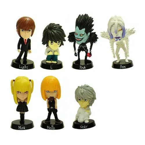 Death Note Neck Fist Mascot Bobble Head Figure  Box Set Of 12 1