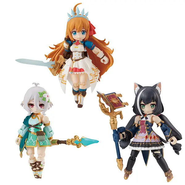 Desktop Army Princess Connect! Re:Dive Trading Figures Box Set Of 3 1