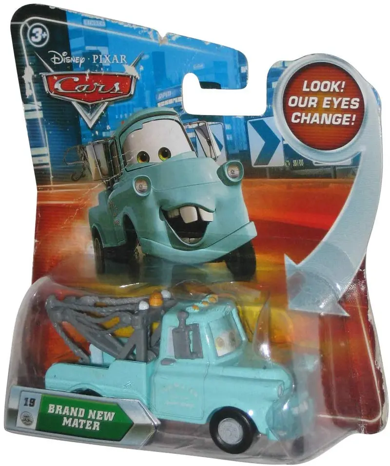 Disney Pixar Cars Movie 1:55 Die Cast Brand New Mater #18 W/ Lenticular Eyes! 1