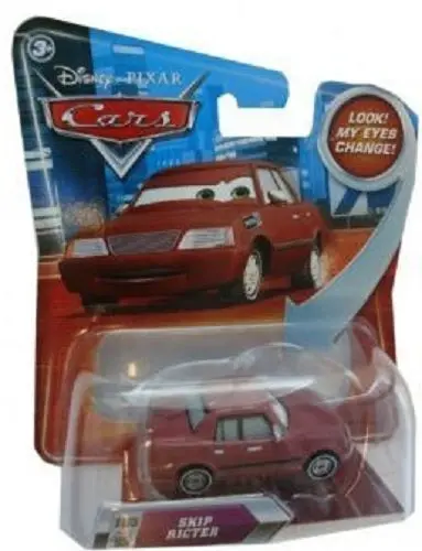Disney / Pixar Cars Movie 1:55 Die Cast Skip Ricter #103 W/ Lenticular Eyes! 1