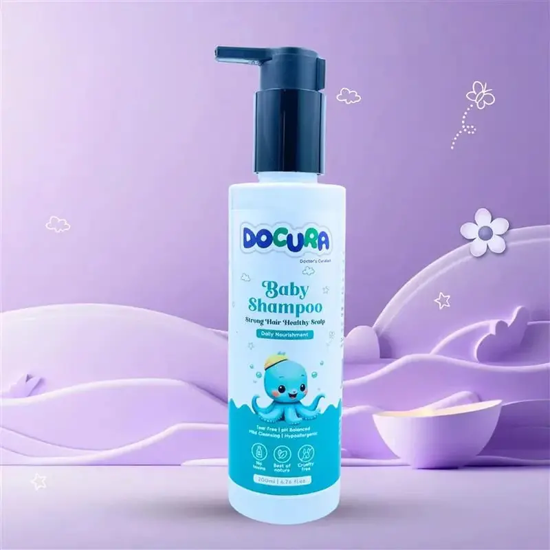 Docura Baby Shampoo - 200Ml | Teal Free, Ph Balanced 1