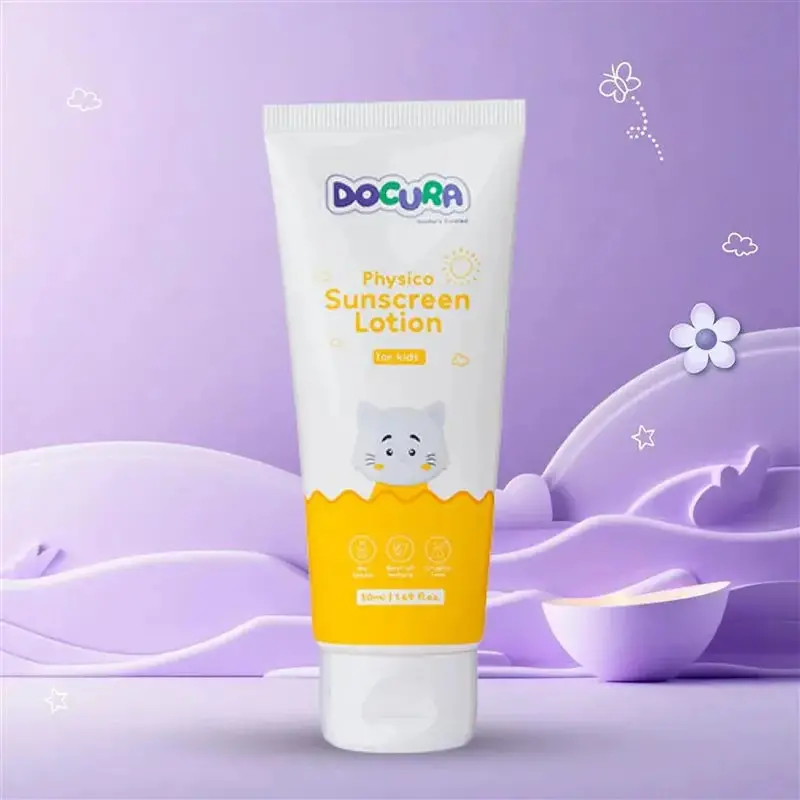 Docura Physico Sunscreen Lotion For Kids | Spf 50 (50Ml) 1