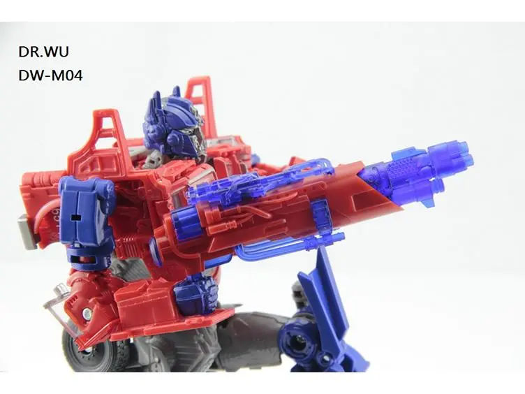 Dr. Wu Dw-M04a Blaster Red And Translucent Blue 1