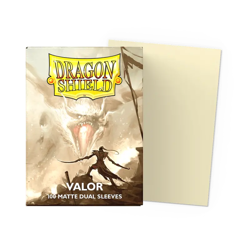 Dragon Shields Matte Dual Sleeves Valor Standard Size 100Ct 1