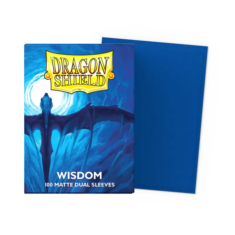 Dragon Shields Matte Dual Sleeves Wisdom Standard Size 100Ct 1