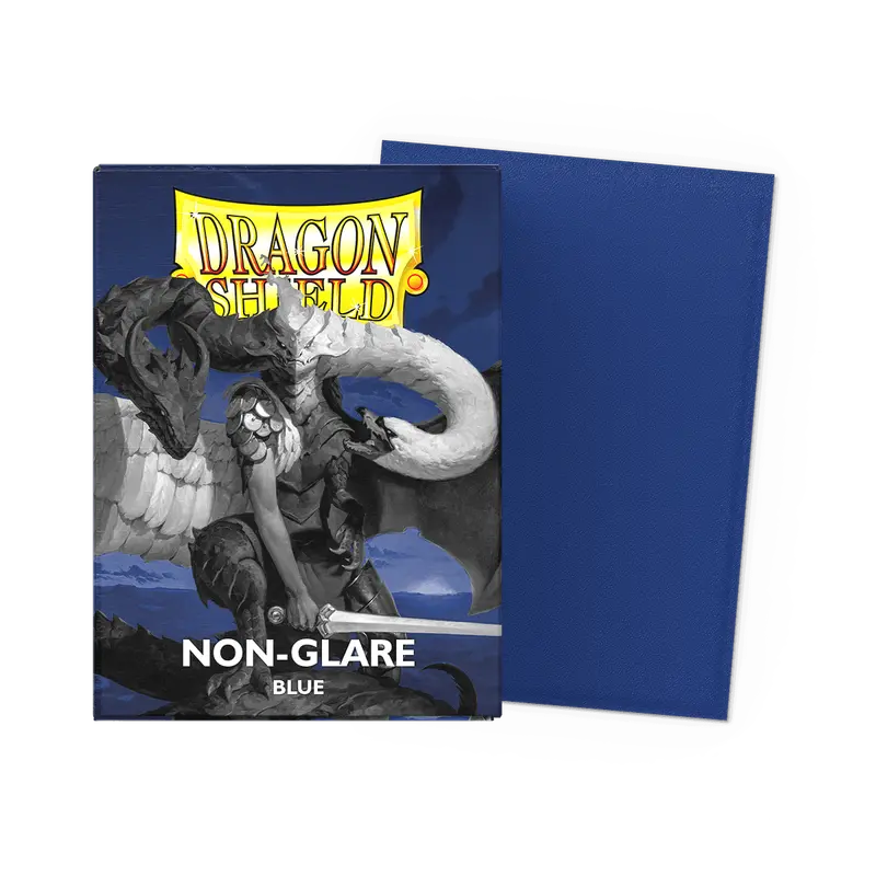 Dragon Shields Non-Glare Blue Standard Size 100Ct 1
