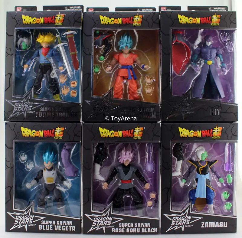 Dragonball Super Dragon Stars Series Wave 3 & 4 Fusion Zamasu Set Of 6 1
