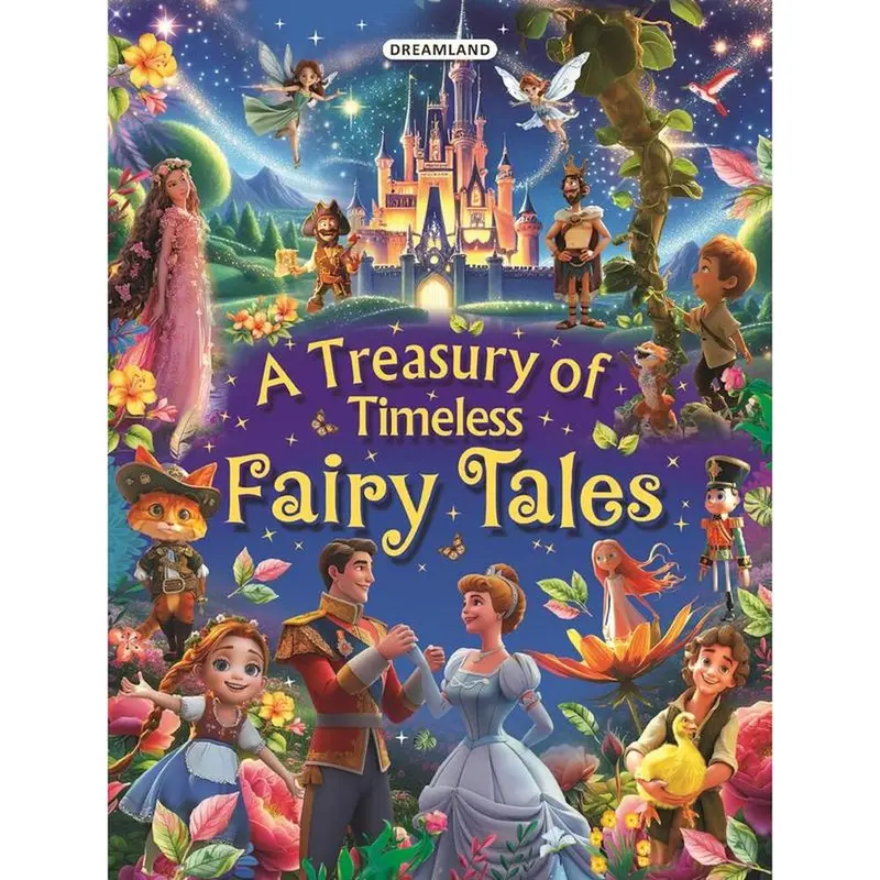 Dreamland Publications A Treasury Of Timeless Fairy Tales Book (12 Years Till Grown Ups) 1