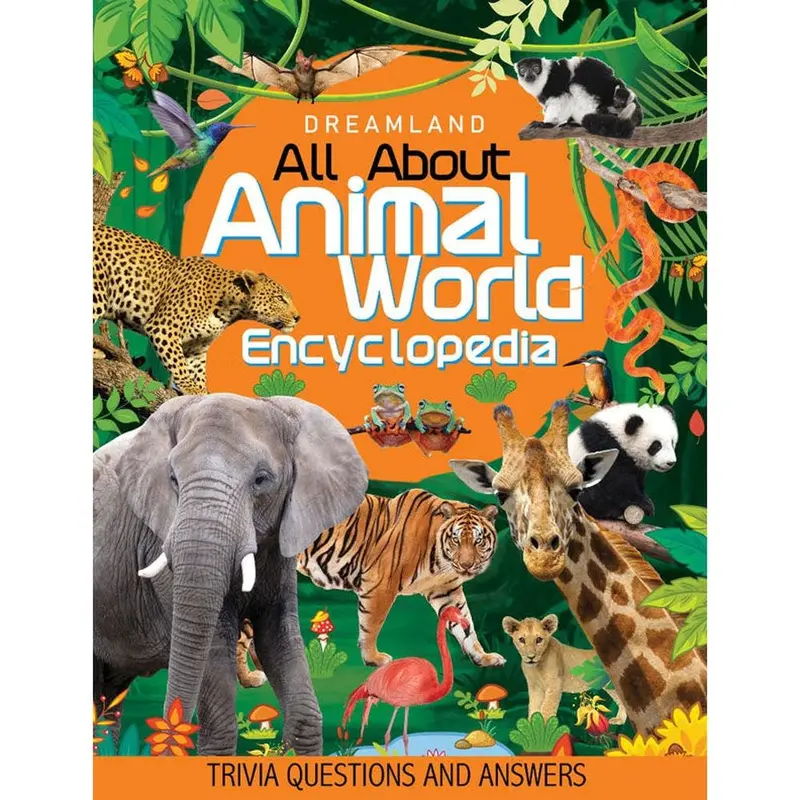 Dreamland Publications Animal World Children Encyclopedia Book | All About Trivia Questions And Answers 1
