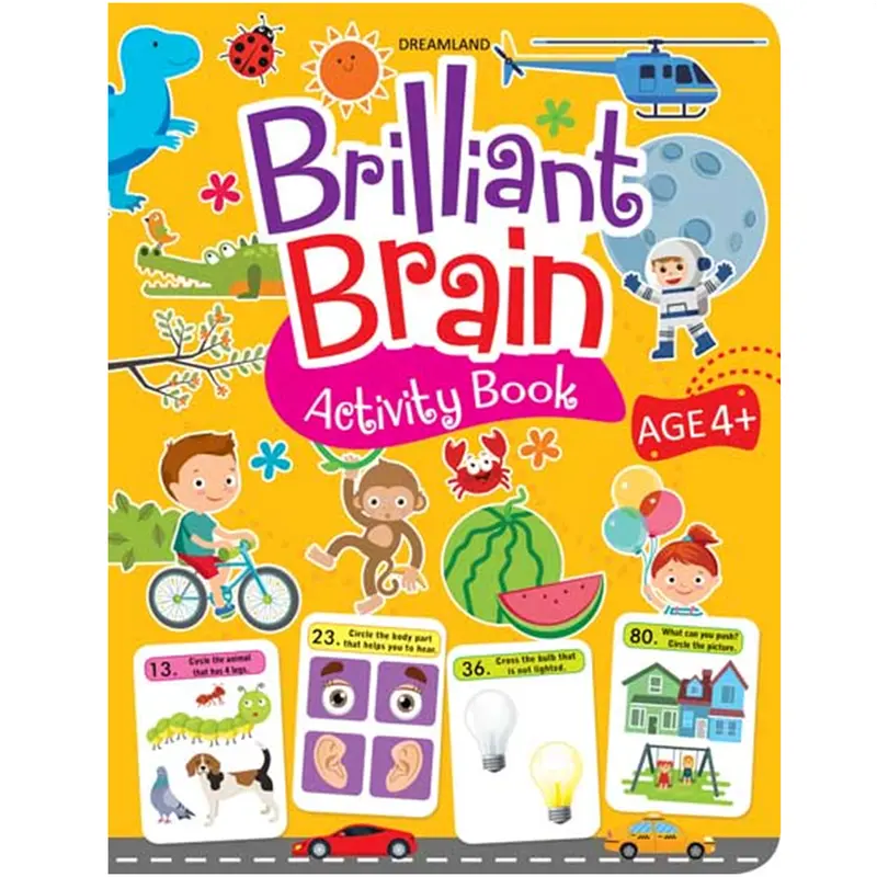 Dreamland Publications Brilliant Brain Activity Book (4 Years And Above) 1