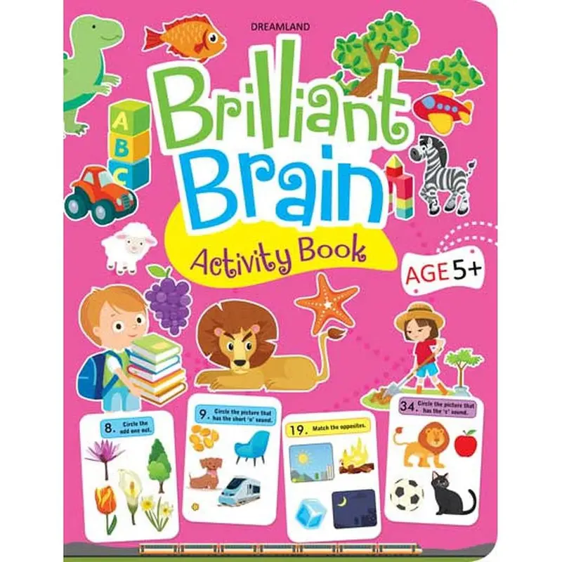 Dreamland Publications Brilliant Brain Activity Book (5 Years And Above) 1