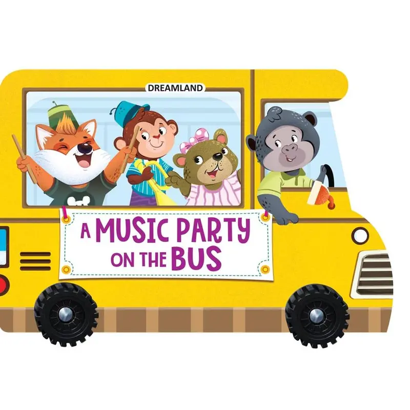 Dreamland Publications Music Bus Adventure Picture Board Book (2-4 Years) 1