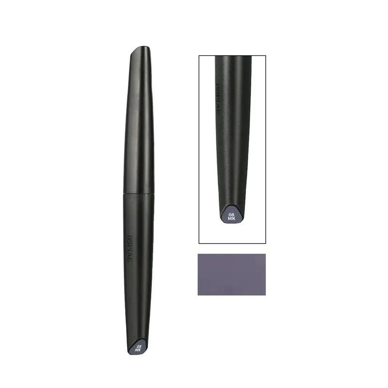 Dspiae Mk-08 Soft Tip Acrylic Marker Mecha Gray 1