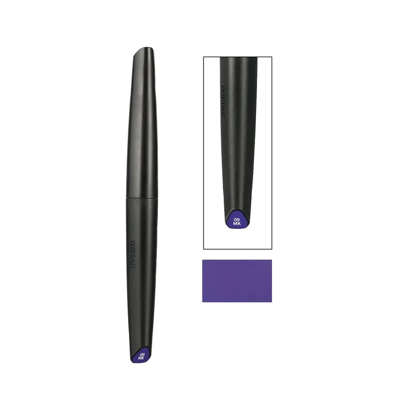 Dspiae Mk-09 Soft Tip Acrylic Marker Purple 1
