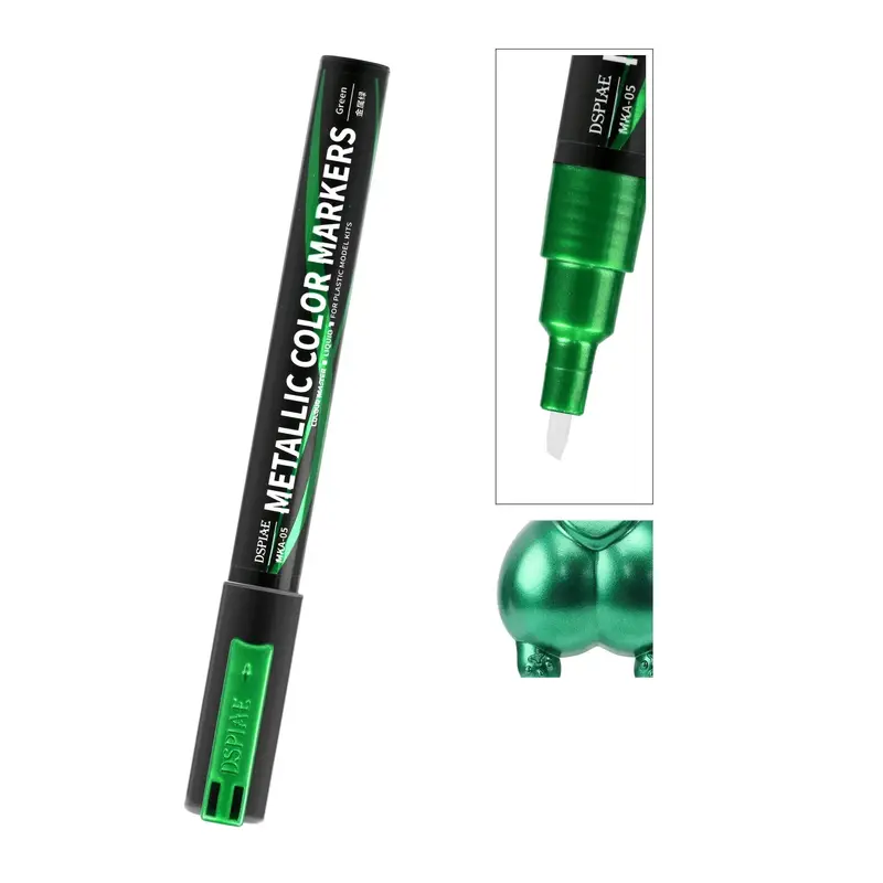 Dspiae Mka-05 Super Metallic Marker Green 1