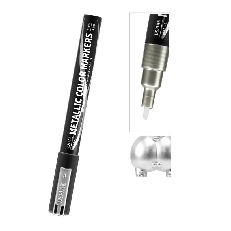 Dspiae Mka-11 Super Metallic Marker Silver 1