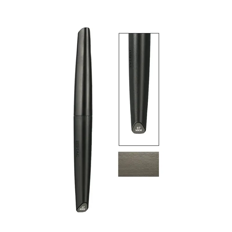 Dspiae Mkm-07 Soft Tip Acrylic Marker Metallic Gun Metal 1