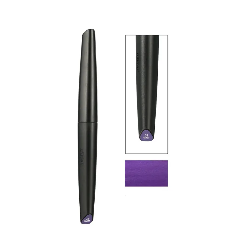 Dspiae Mkm-08 Soft Tip Acrylic Marker Metallic Purple 1