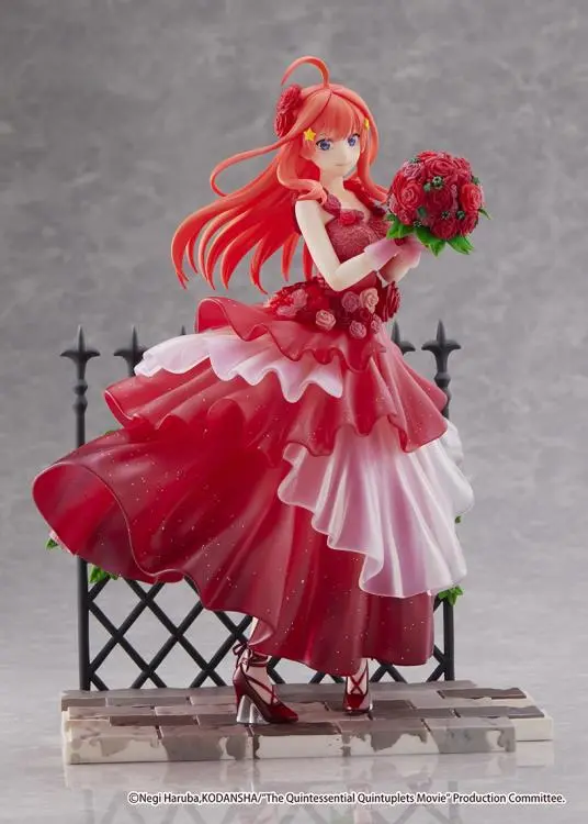Estream Shibuya Scramble 1/7 The Quintessential Quintuplets Movie Itsuki Nakano (Floral Dress Ver.) Scale Statue Figure 1