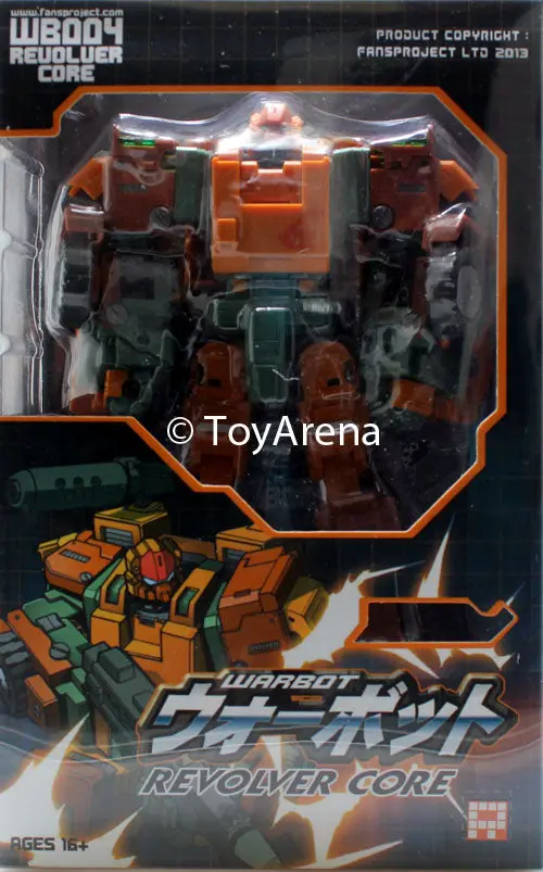 Fansproject Warbot Wb-004 Revolver Core Transformers Action Figure 1