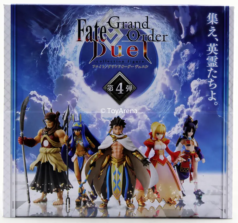 Fate Grand Order Duel Collection Figure Fourth Release Vol 4 Trading Figures Box Set Of 6 1