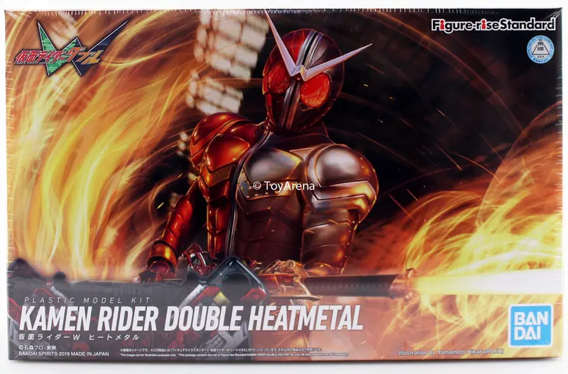 Figure-Rise Standard Kamen Masked Rider Double Heat Metal Plastic Model Kit 1