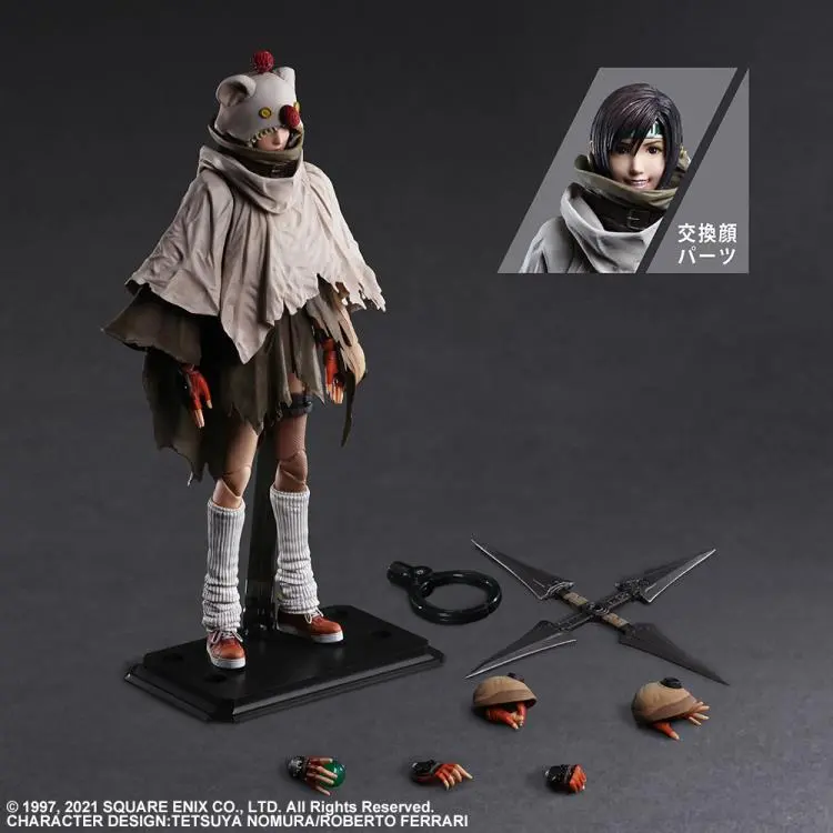 Final Fantasy Vii Remake Intergrade Yuffie Kisaragi Play Arts Kai Action Figure 1