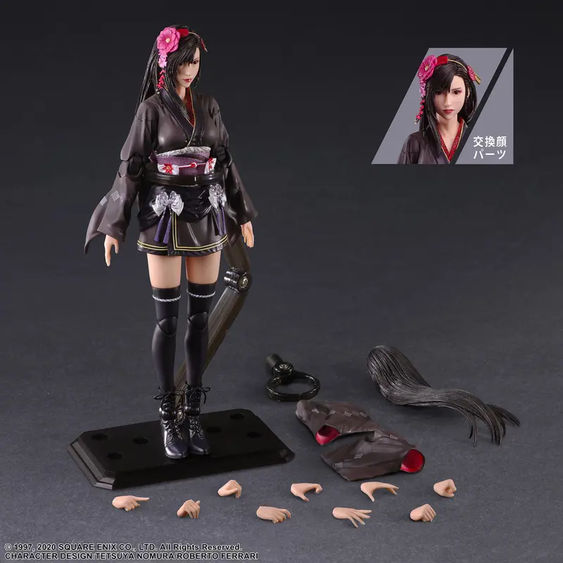 Final Fantasy Vii Remake Tifa Lockhart (Exotic Dress Ver.) Play Arts Kai Action Figure 1