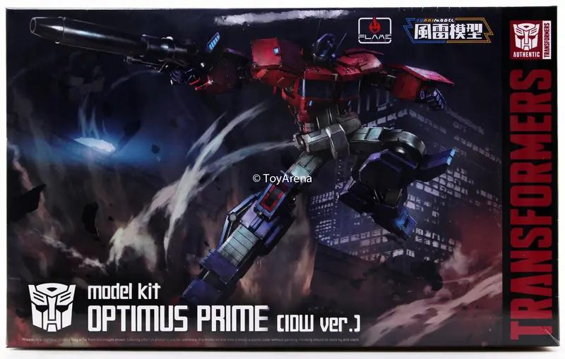 Flame Toys Furai Model Transformers Optimus Prime Idw Version Model Kit 1