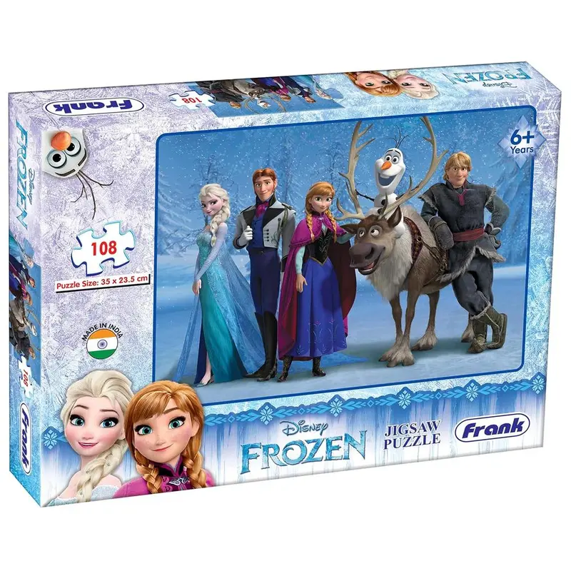 Frank Frozen Jigsaw Puzzle - 108 Pieces 1