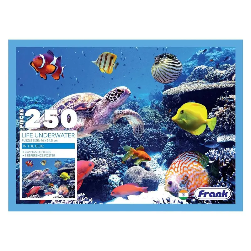 Frank Life Underwater- 250 Pieces Jigsaw Puzzle 1